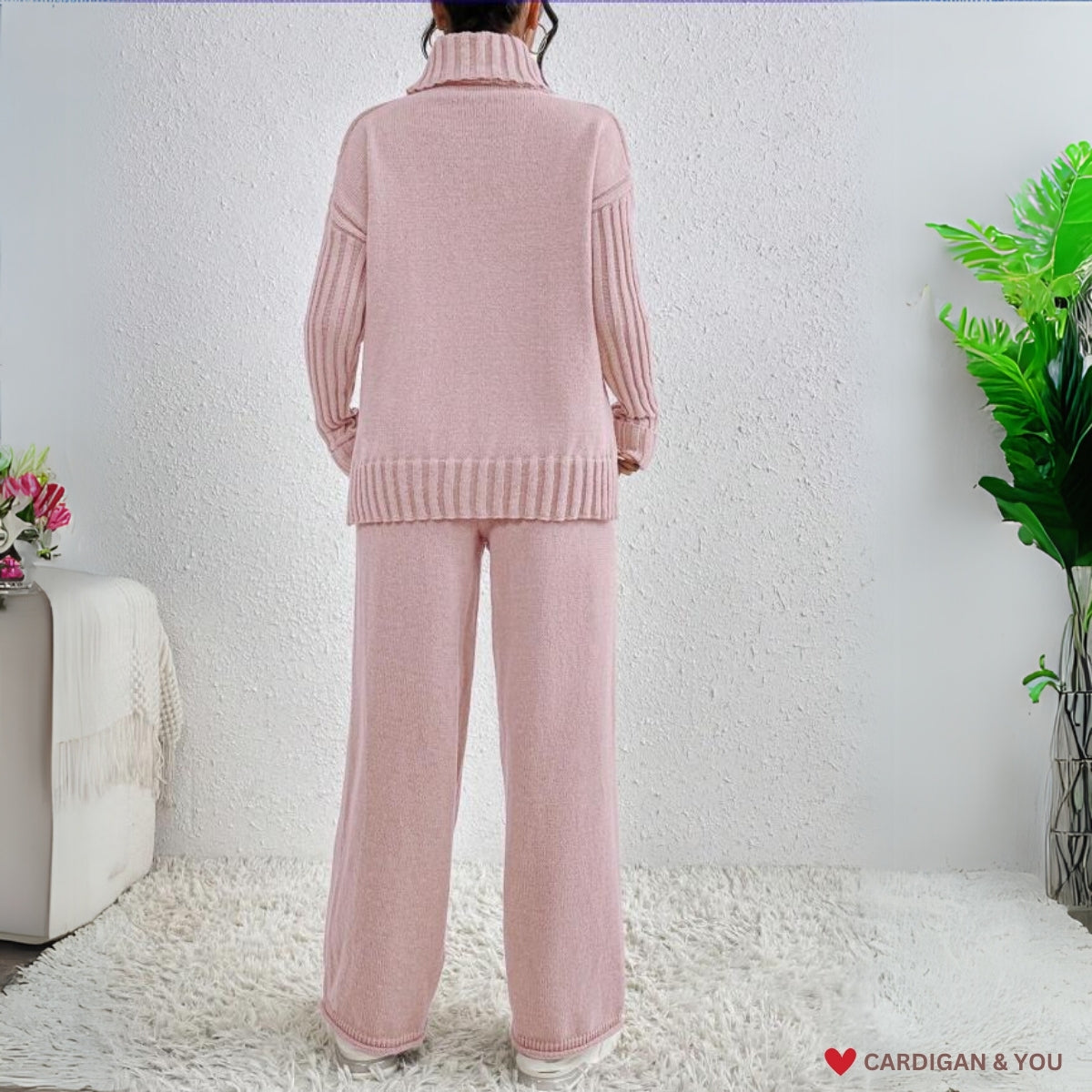 Trendy Women's Winter Baby Pink Co-ord Set | Ultimate Warmth & Style | Perfect For Winter Wear-01