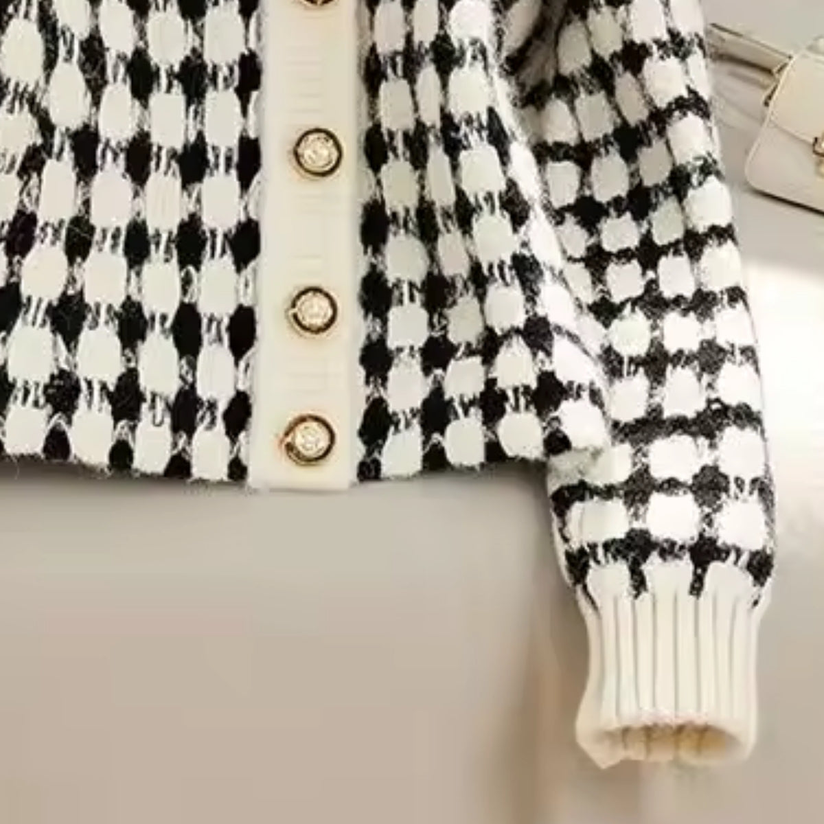 Women Elegant Cardigan Long Sleeve - 073