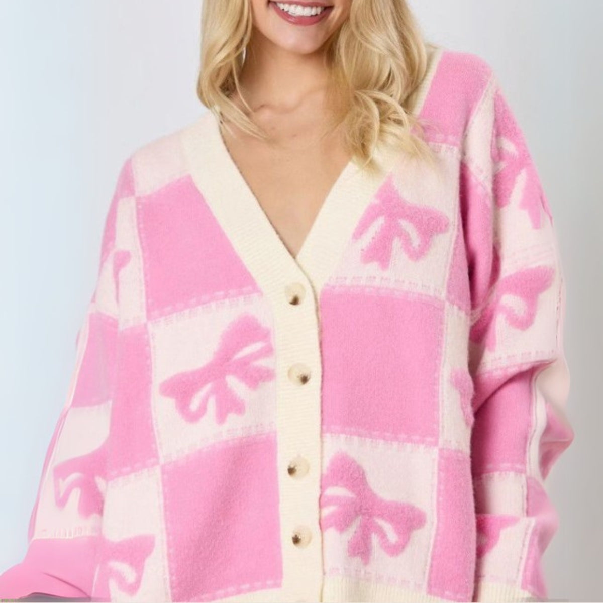 Women's Color blocked Woolen Winter Wear Cardigan Best Selling